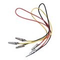 Frey Scientific Frey Scientific 120-4610 16 in. Plated 22 Gauge Alligator Clip Test Leads - Pack of 6 120-4610